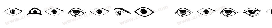 unusual suspects ( square eyes )字体转换